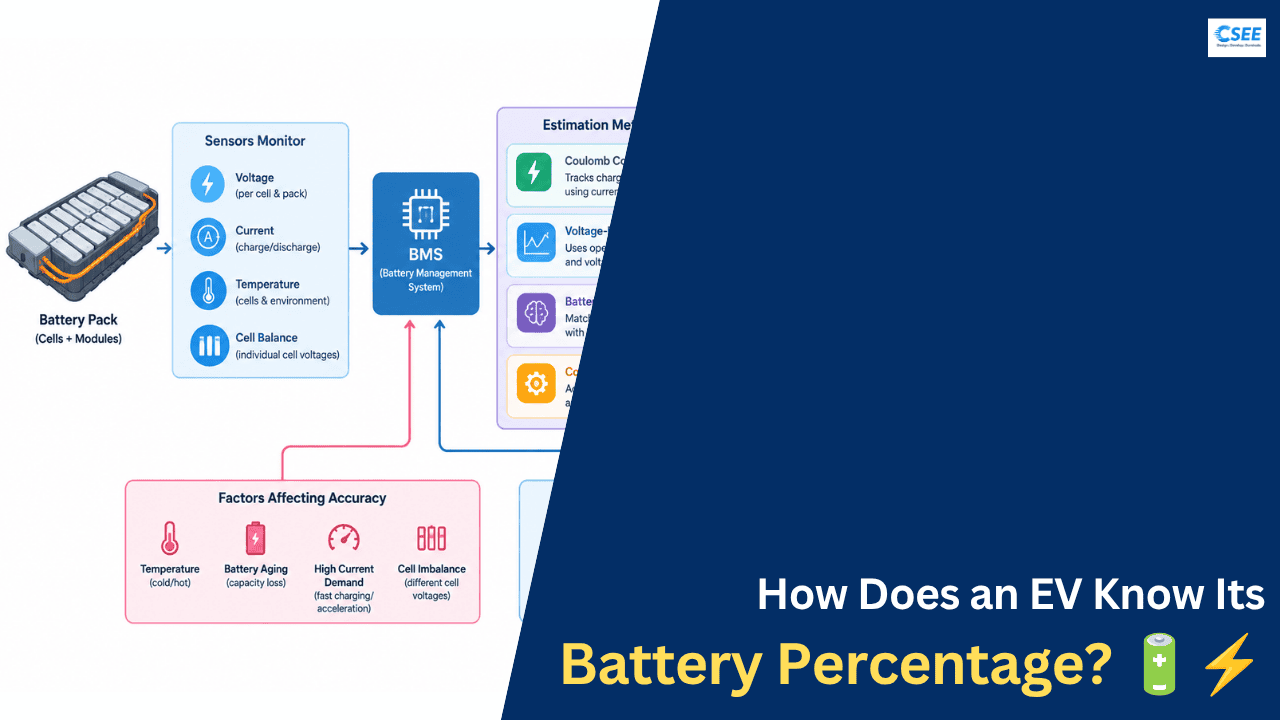 How Does An EV Know It Has 50% Battery Left? 🔋
