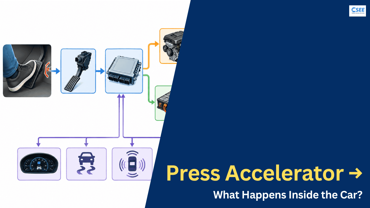 Press Accelerator → What Happens Inside the Car?
